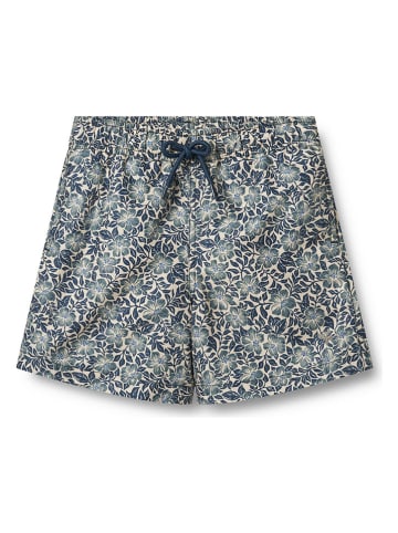 Wheat Badeshorts "Hansi" in Creme/ Blau