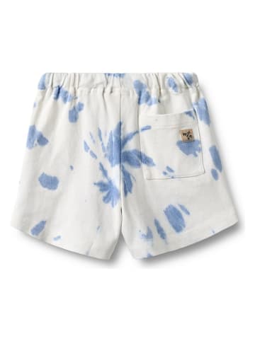Wheat Shorts "Kalle" in Weiß/ Hellblau