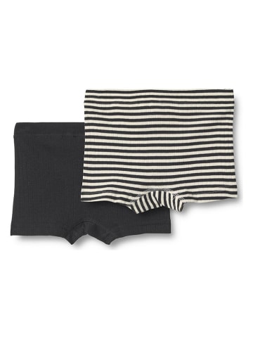 Wheat 2-delige set: boxershorts "Louis" crème/antraciet
