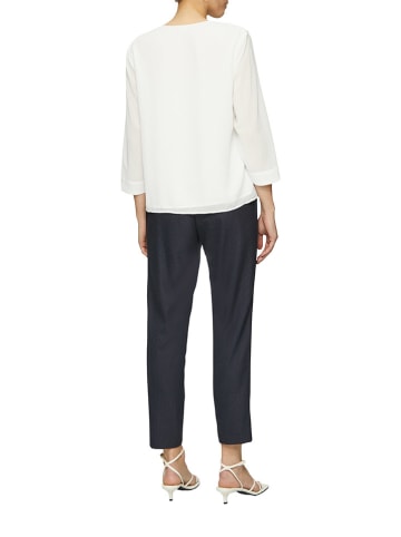 s.Oliver BLACK LABEL Bluse in Weiß