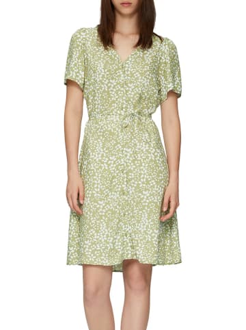 QS by s.Oliver Kleid in Weiß/ Khaki