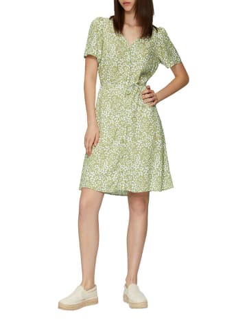 QS by s.Oliver Kleid in Weiß/ Khaki
