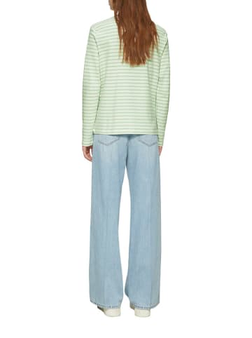 S.OLIVER RED LABEL Longsleeve groen/wit