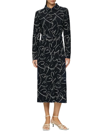 s.Oliver BLACK LABEL Kleid in Schwarz
