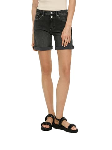 S.OLIVER RED LABEL Jeans-Shorts in Schwarz