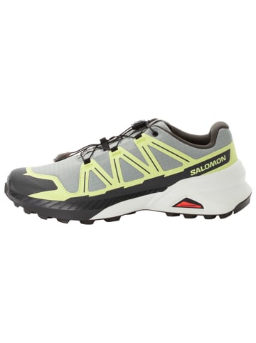 SALOMON Wanderschuhe "Speedcross Peak" in Grau/ Grün