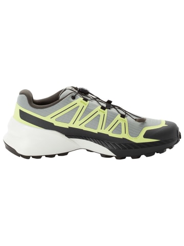 SALOMON Wanderschuhe "Speedcross Peak" in Grau/ Grün