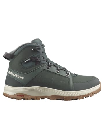 SALOMON Wanderboots "Outchill Thinsulate Clima" in Grün