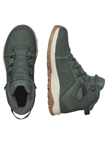 SALOMON Wandelboots "Outchill Thinsulate Clima" groen