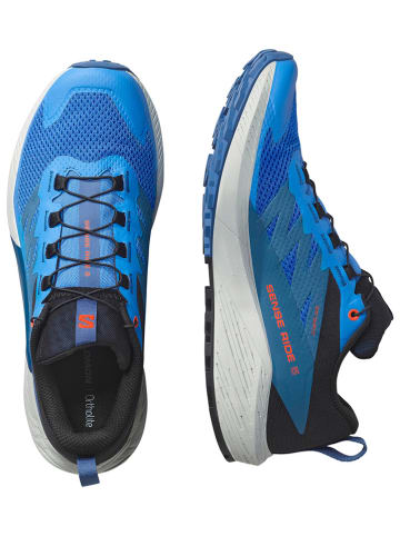 SALOMON Buty turystyczne "Sense Ride 5" w kolorze niebieskim