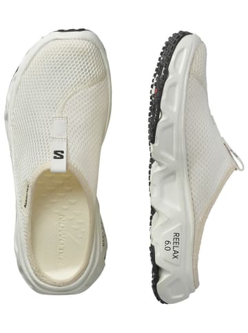 SALOMON Klapki "Reelax Slide 6.0" w kolorze beżowym