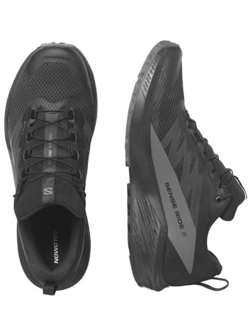 SALOMON Buty turystyczne "Sense Ride 5 GTX" w kolorze czarnym