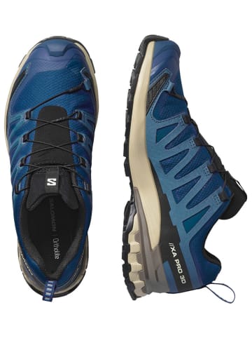 SALOMON Buty "XA Pro 3D V9 GTX" w kolorze niebieskim do biegania