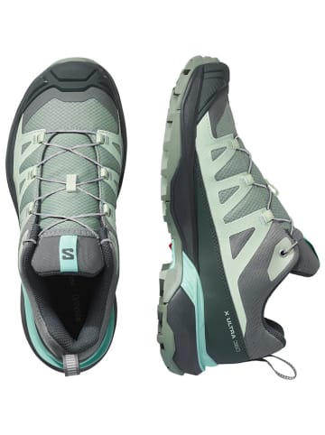 SALOMON Wanderschuhe "X Ultra 360" in Türkis