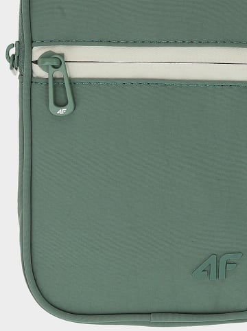 4F Schoudertas turquoise - (B)21 x (H)16 x (D)5 cm