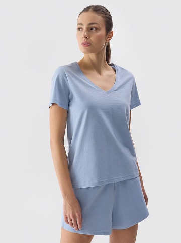 4F Shirt in Hellblau