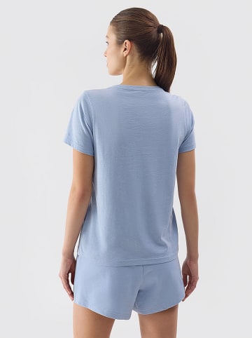 4F Shirt in Hellblau