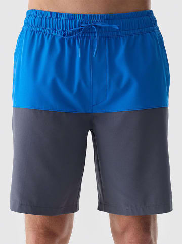 4F Badeshorts in Blau/ Dunkelblau