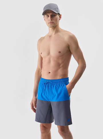 4F Badeshorts in Blau/ Dunkelblau