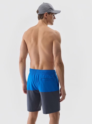 4F Badeshorts in Blau/ Dunkelblau