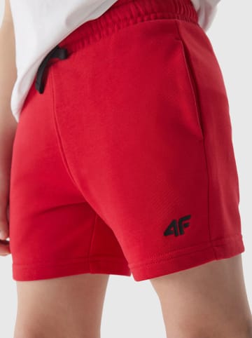 4F Sweatshorts in Rot