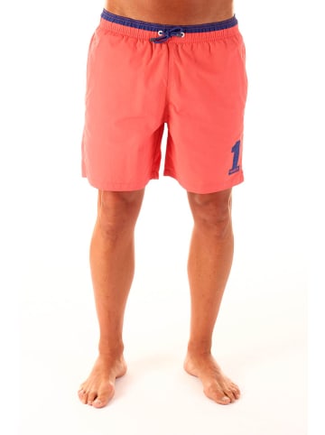 Hackett London Badeshorts in Koralle