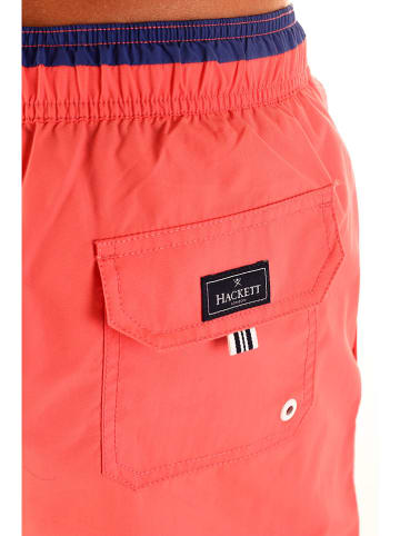Hackett London Badeshorts in Koralle