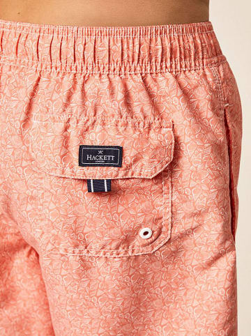 Hackett London Badeshorts in Koralle
