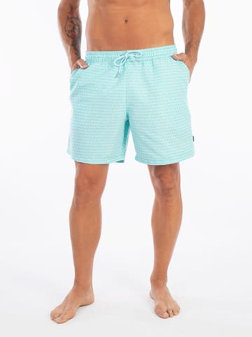 Hackett London Badeshorts in Türkis