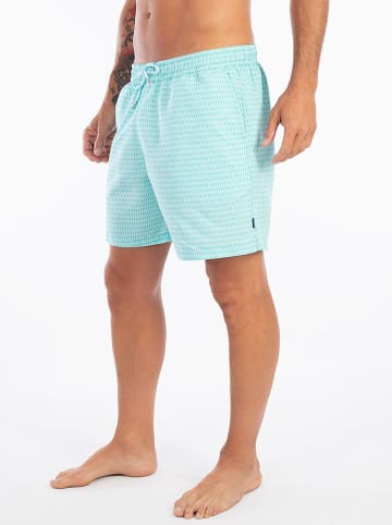 Hackett London Badeshorts in Türkis