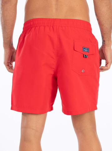 Hackett London Badeshorts in Koralle