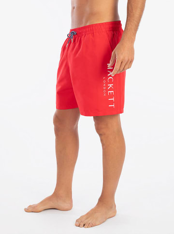 Hackett London Badeshorts in Koralle