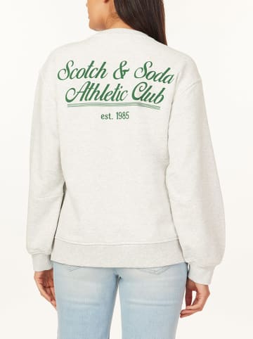 Scotch & Soda Sweatshirt in Hellgrau