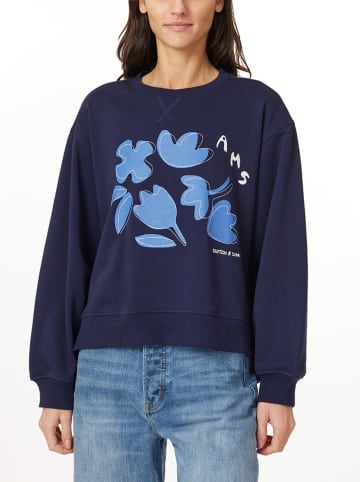 Scotch & Soda Sweatshirt in Dunkelblau