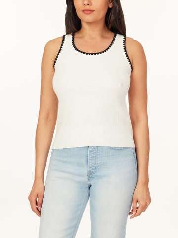 Scotch & Soda Top in Weiß/ Schwarz