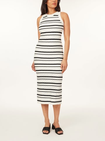 Scotch & Soda Kleid in Creme/ Schwarz