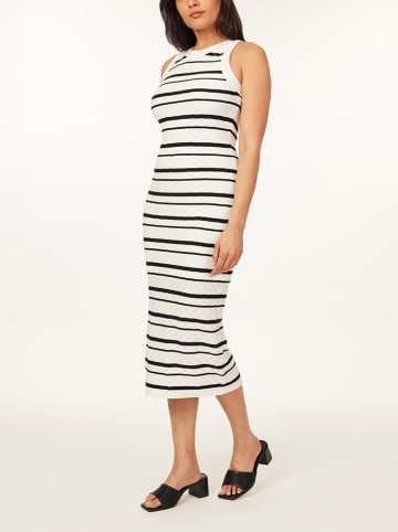 Scotch & Soda Kleid in Creme/ Schwarz