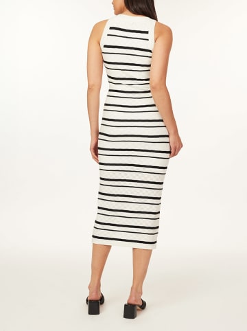 Scotch & Soda Kleid in Creme/ Schwarz