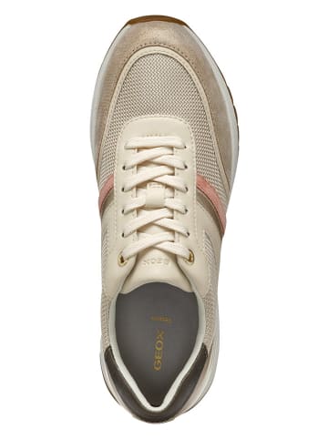 Geox Sneakersy "Desya" w kolorze beżowym