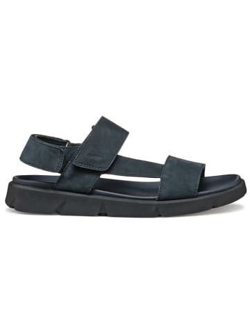 Geox Leder-Sandalen "Xand 2S" in Dunkelblau