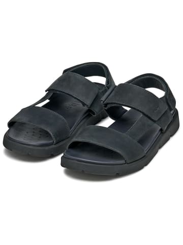 Geox Leder-Sandalen "Xand 2S" in Dunkelblau