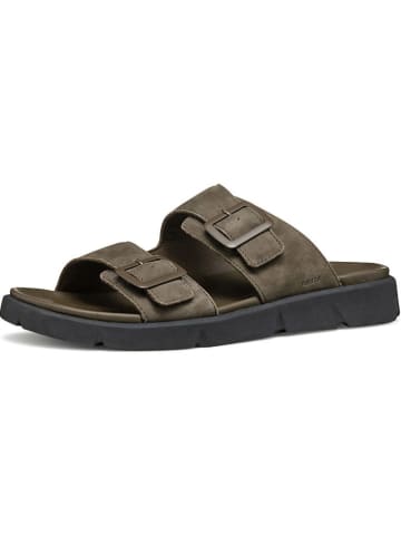 Geox Klapki "Xand 2S" w kolorze khaki