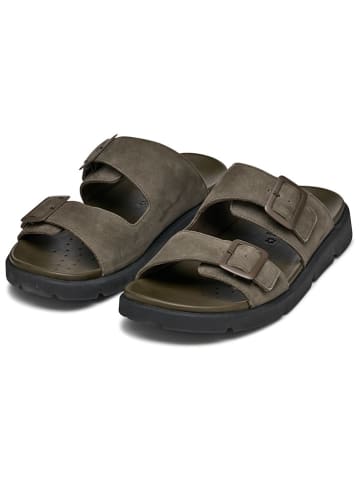 Geox Pantoletten "Xand 2S" in Khaki
