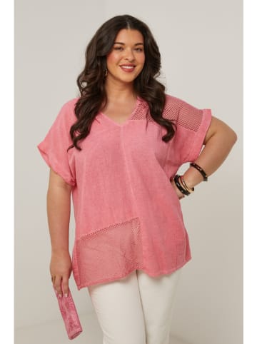 Curvy Lady Bluse in Rosa
