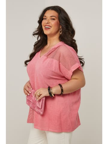 Curvy Lady Bluse in Rosa