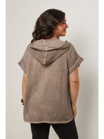 Curvy Lady Blouse lichtbruin