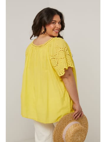 Curvy Lady Bluse in Gelb