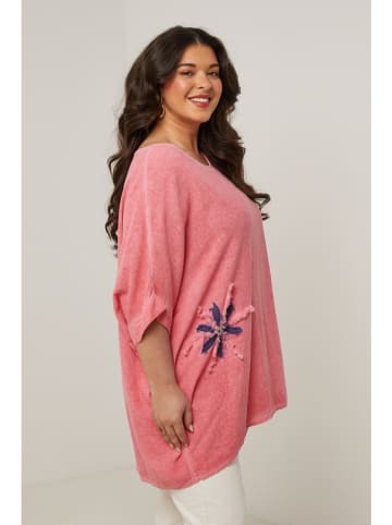 Curvy Lady Bluse in Rosa