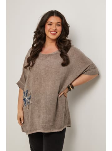 Curvy Lady Blouse taupe