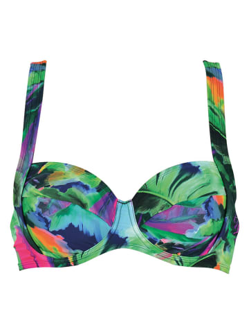 Naturana Bikini-Oberteil in Bunt